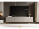 Kasha - Meuble Tv - Pieds Or - 2 Tailles