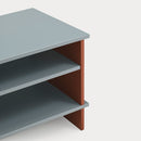 Inari - Table D'Appoint - Gris Perle & Carrelage