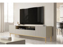 Kasha - Mueble TV con nicho - Patas doradas