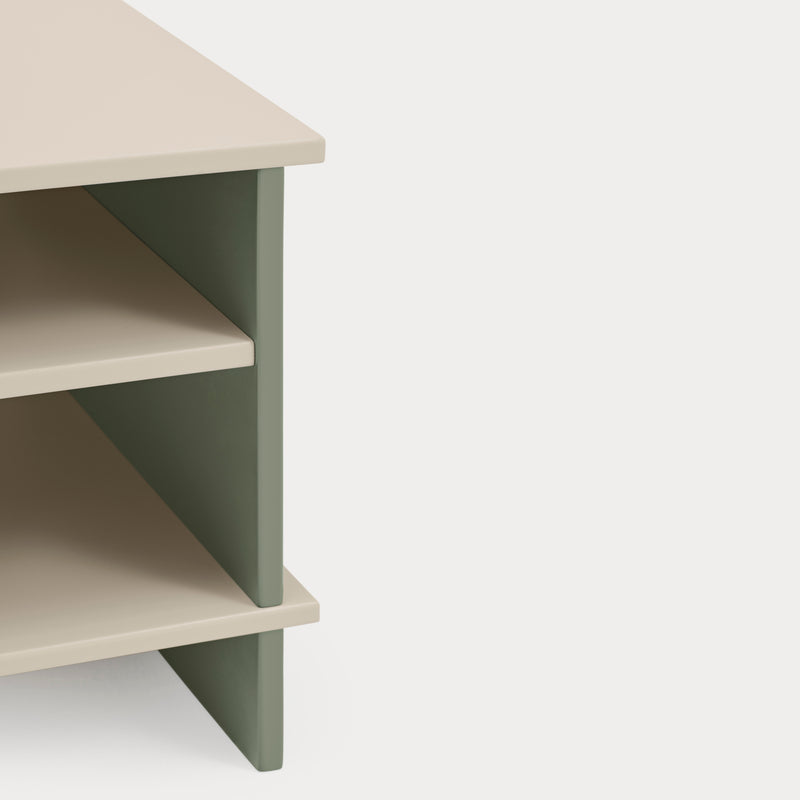 Inari - Table D'Appoint - Sable & Vert