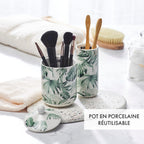Scented Candle in Porcelain Jar - Jasmine & Ylang - Jungle