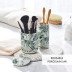 Scented Candle in Porcelain Jar - Jasmine & Ylang - Jungle