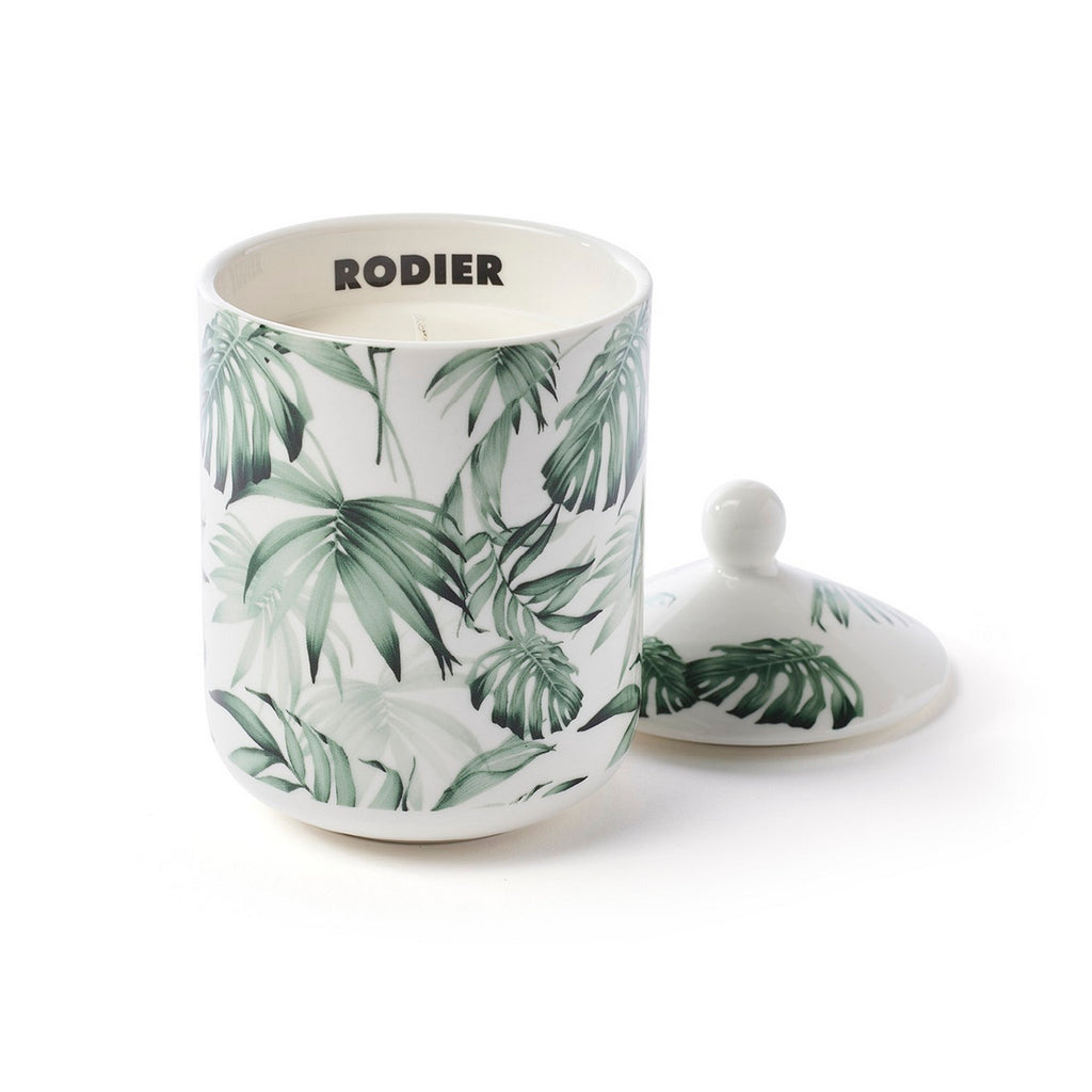 Scented Candle in Porcelain Jar - Jasmine & Ylang - Jungle