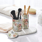 Scented Candle in Porcelain Jar - Fig Tree - Dutch Flowers
