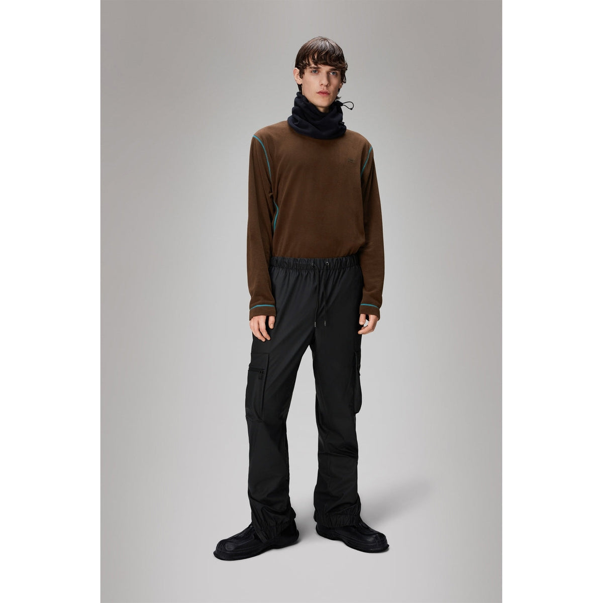 Pantalon Cargo Rain Pants Regular W3 - Black - Mixte