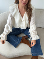 Blusa Iris Crudo