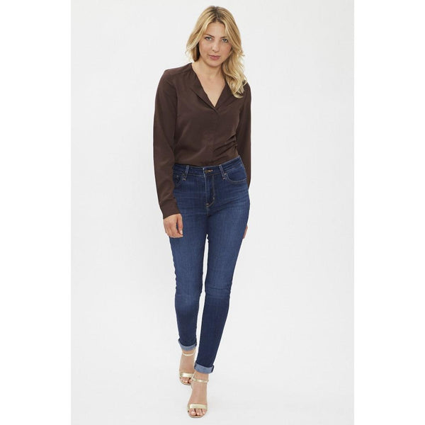 Vaquero Skinny de Tiro Alto Levi's 721 Azul