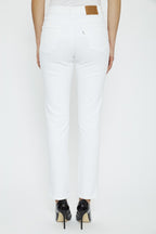 Levi'S 724 Straight Jeans White Size W24L32 | Straight Jeans Outlet | Women | White