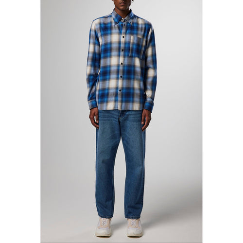 Arne Bd Shirt - Navy Check