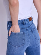 Berenice - Slim Jean - Medium-Blue-Denim