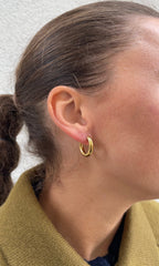 Round Chain Earrings