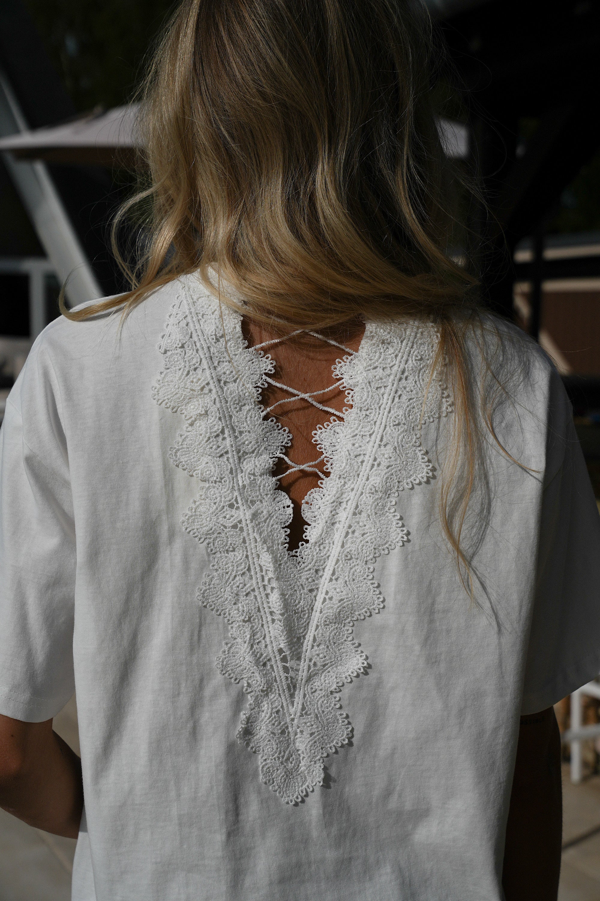 T-Shirt Brodé Lika - Blanc