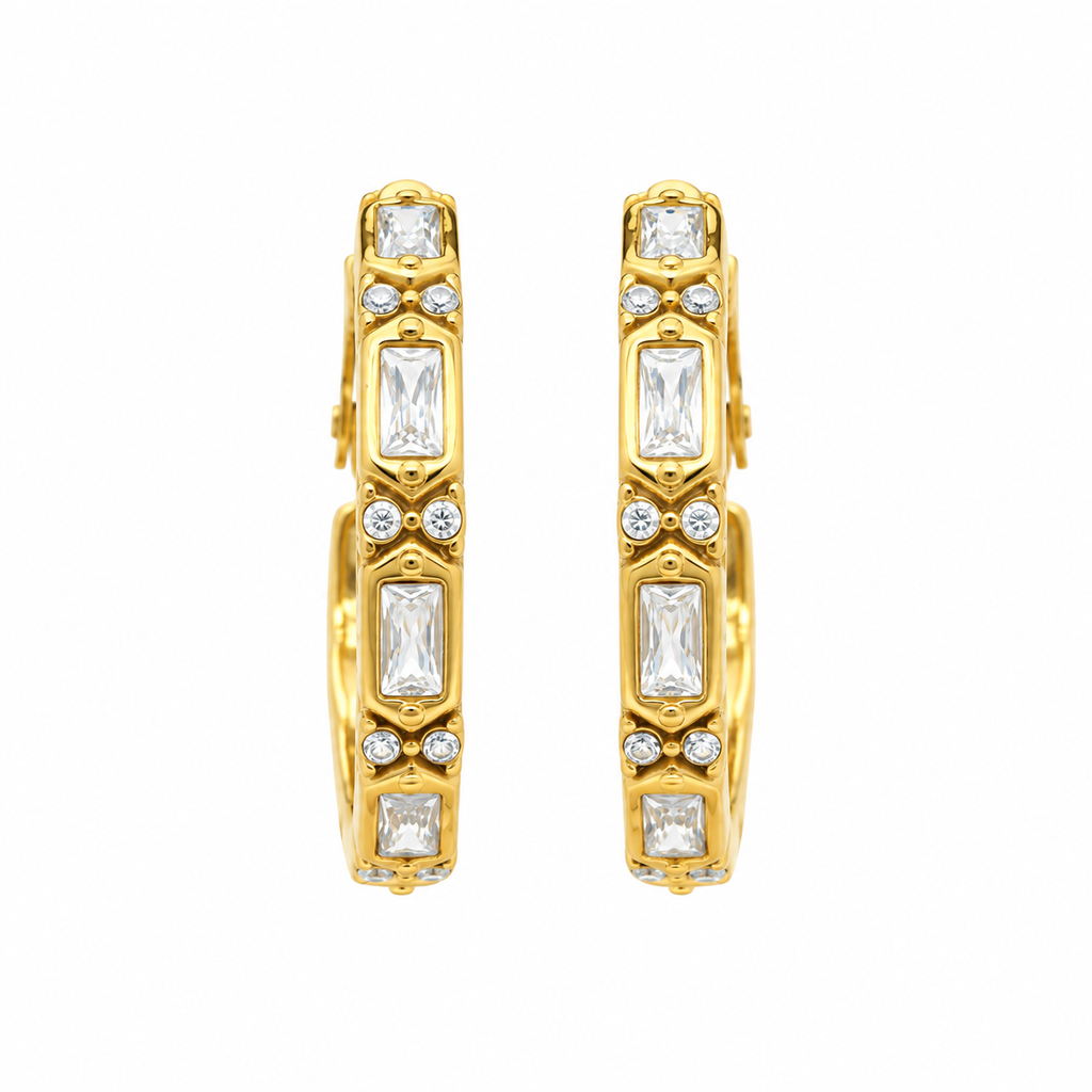 Boucles D'Oreilles Rika - Plusieurs Couleurs Disponibles
