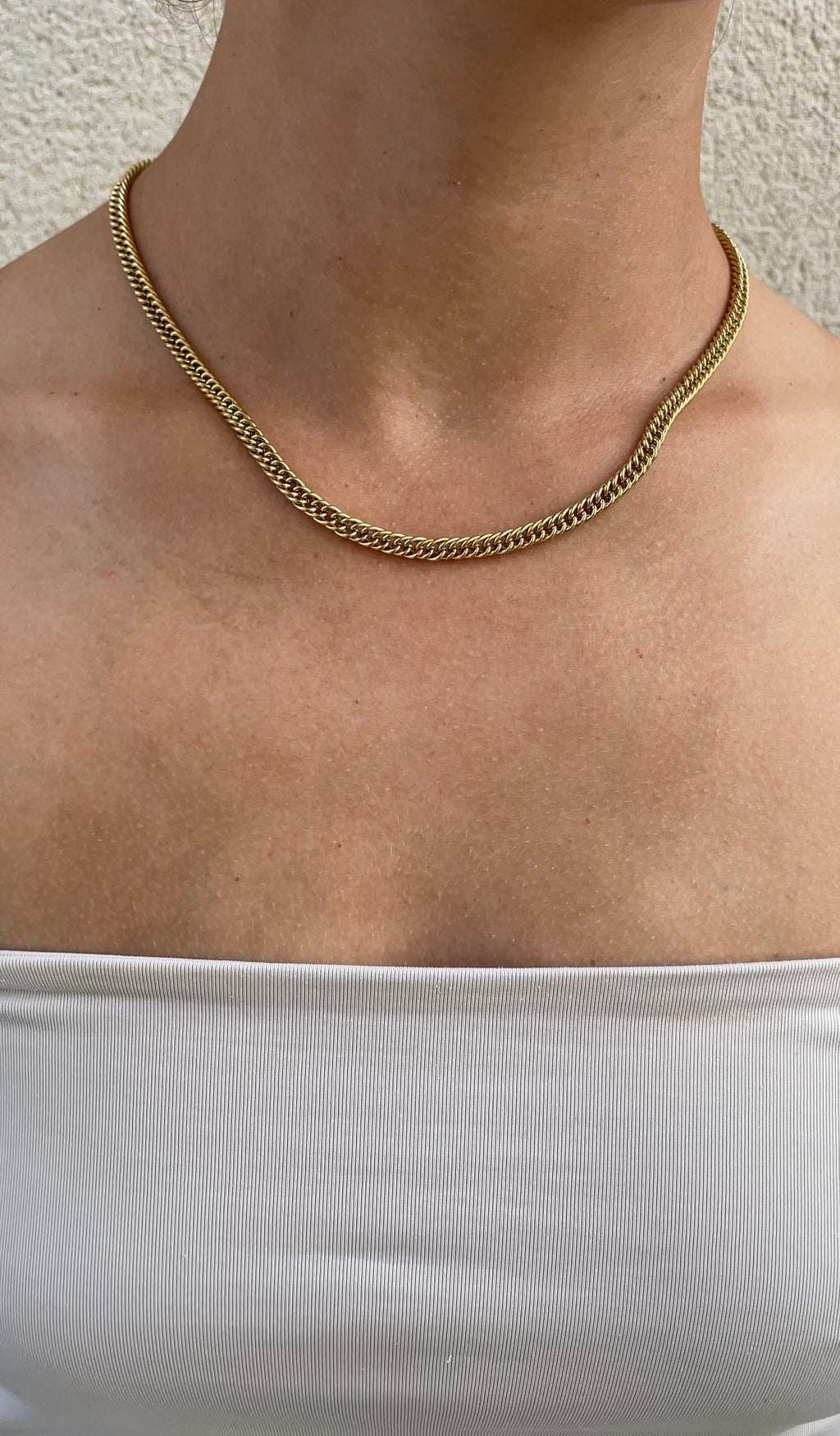 Thin Link Chain Necklace