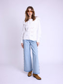 Ml Large Fancy Collar Vest - Off-White