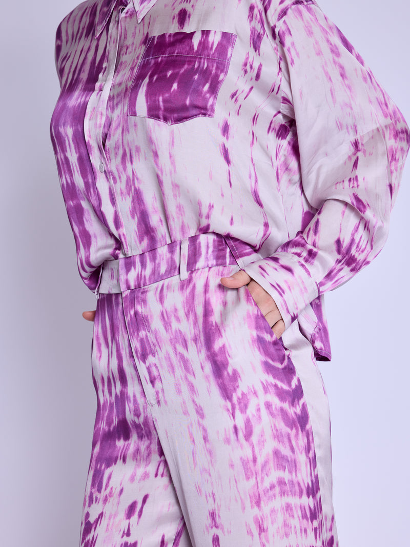 Imp City Trousers - Mosaic-Purple
