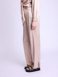Pantalon Fluide Uni - Camel