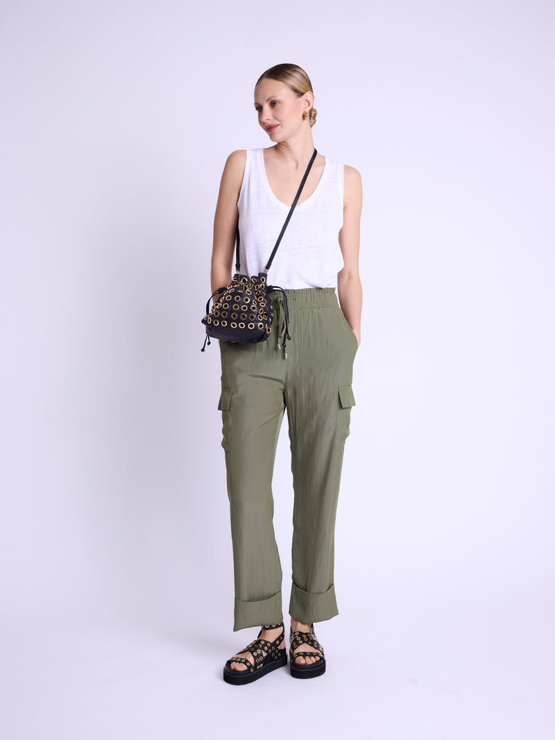 Cargo Style Pants - Khaki