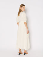 Berenice - Vestido Largo con Trenzas - Off-White