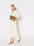 Berenice - Vestido Largo con Trenzas - Off-White