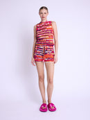 Crochet Shorts - Fuchsia