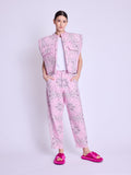 Berenice - Veste Forme Carre - Pink-Bandana-Print