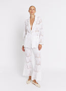 Veste Broderie Anglaise - White