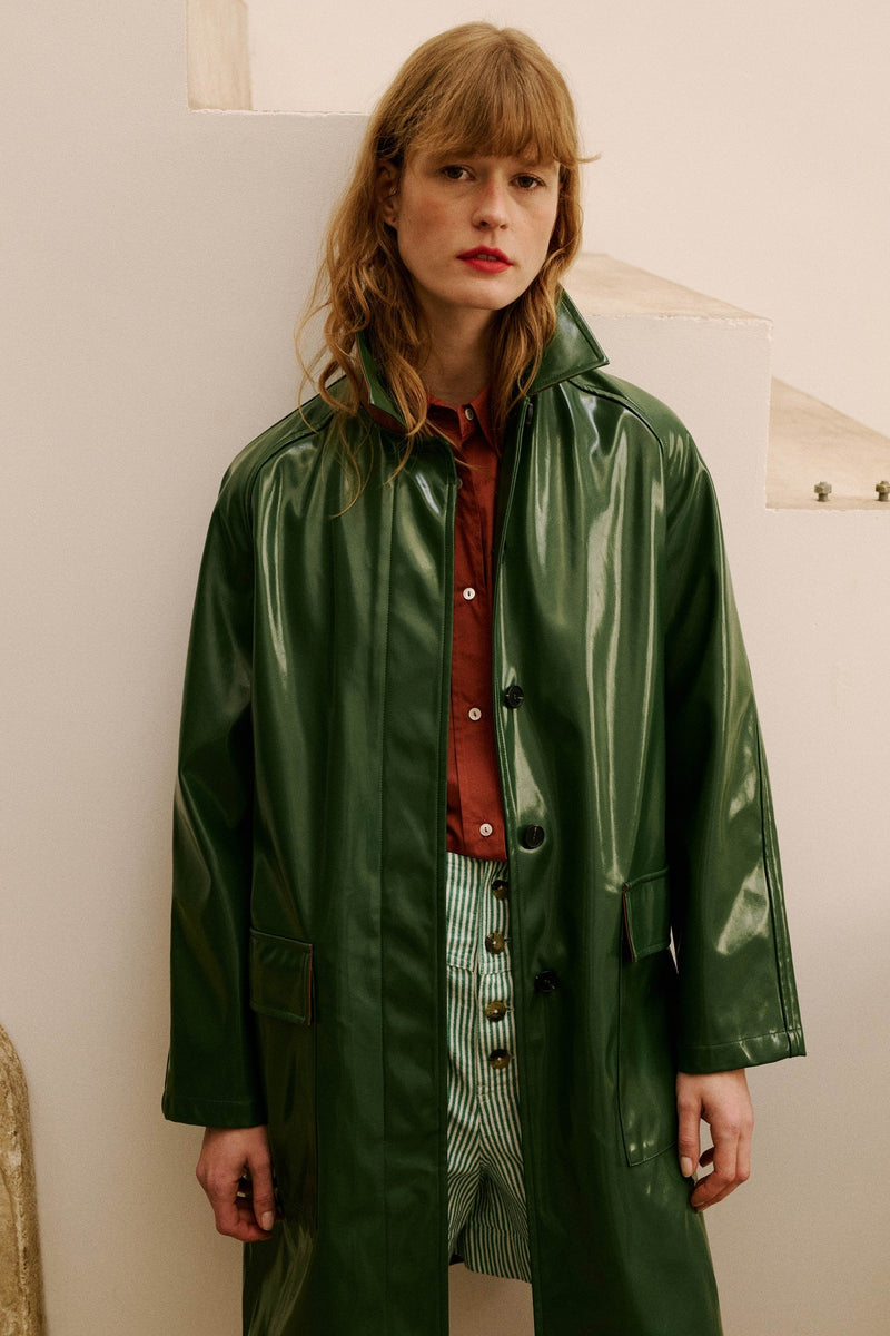 Trenchcoat Vahi Pln