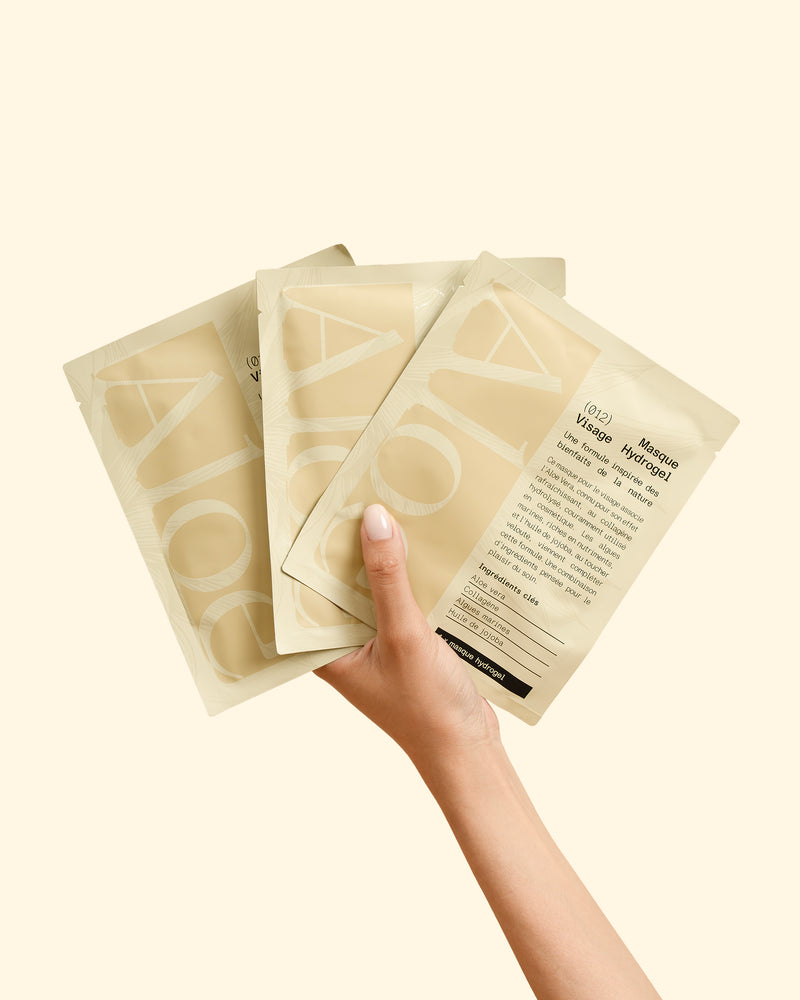 10 masques + Pot de patchs offert