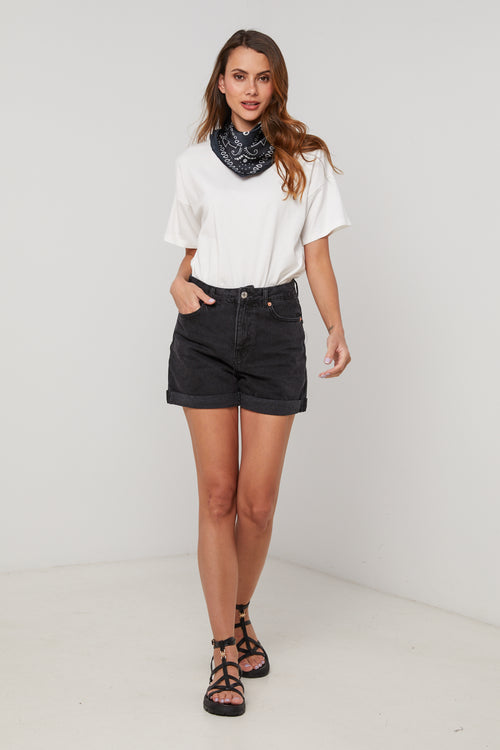 Top Scarf - White - Women