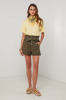Top Scarf - Yellow - Women