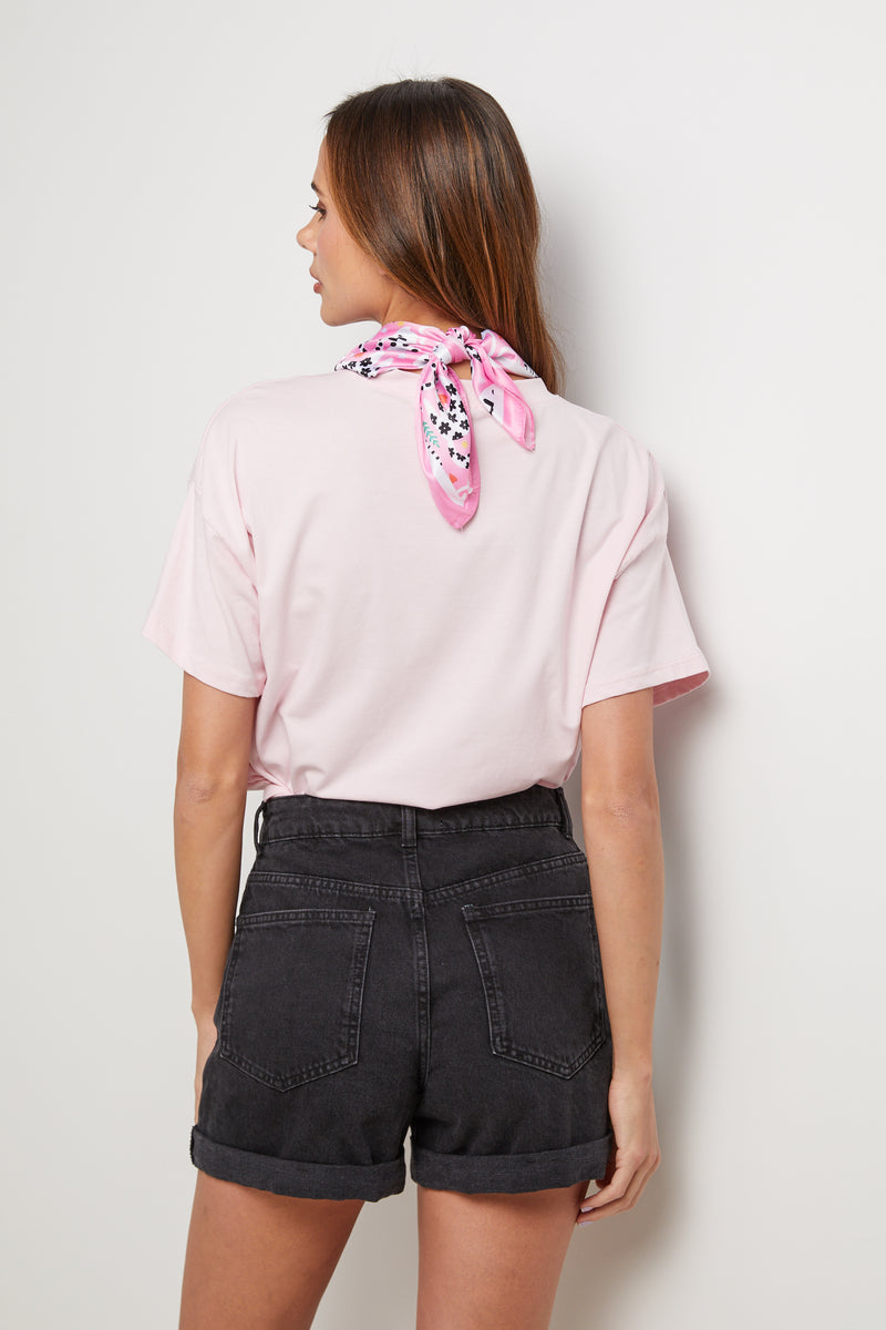 Bufanda superior - Rosa - Mujer