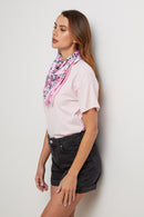Bufanda superior - Rosa - Mujer