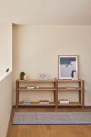 Bona - Étagère 200 Cm 3 Étagères - Chêne & Argile