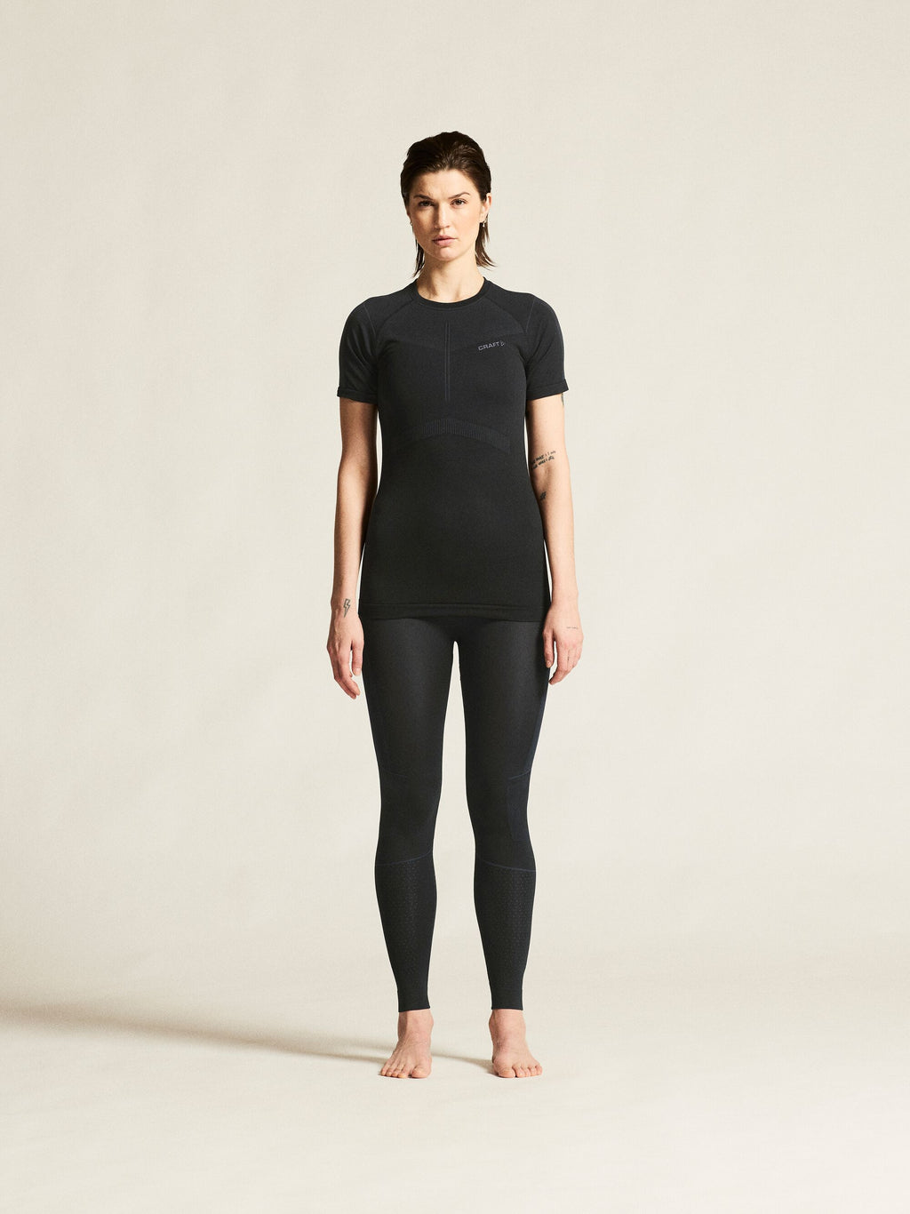 T-Shirt Manches Courtes Active Intensity - Black-As - Femme