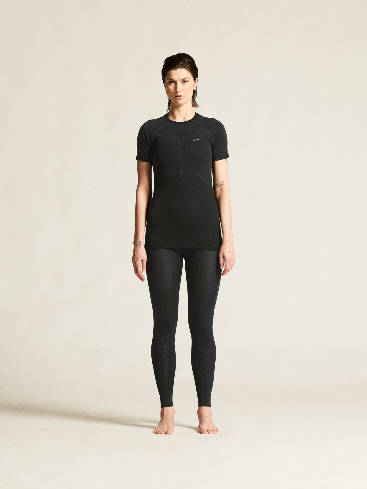 T-Shirt Manches Courtes Active Intensity - Black-As - Femme