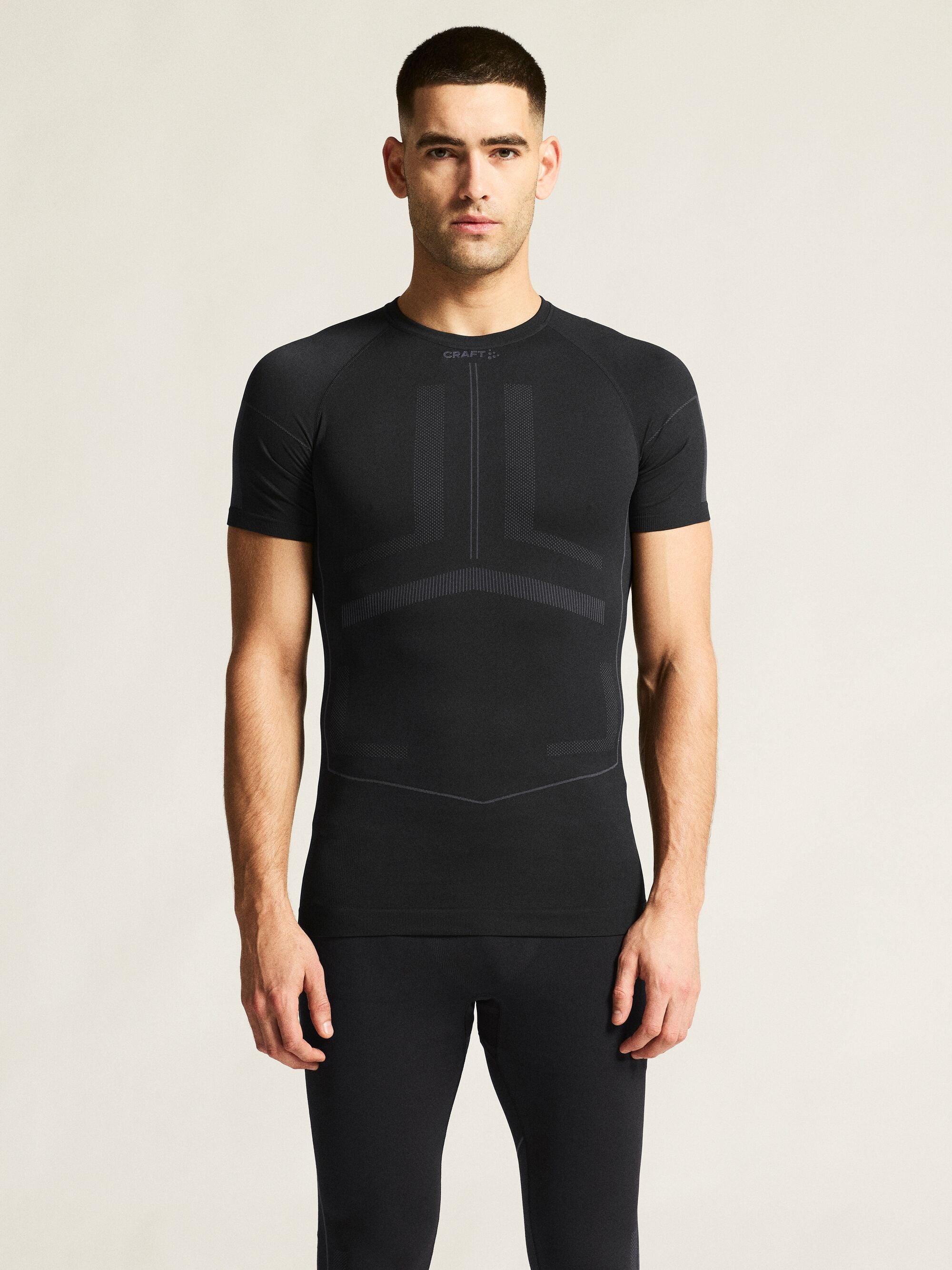 T-Shirt Manches Courtes Active Intensity - Noir-Asp - Homme