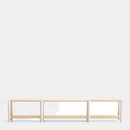 Bona - Étagère 280 Cm 2 Étagères - Chêne & Crème