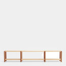 Bona - Étagère 280 Cm 2 Étagères - Chêne & Argile