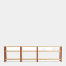 Bona - Étagère 280 Cm 3 Étagères - Chêne & Argile