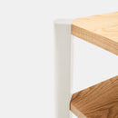 Bona - Étagère 280 Cm 4 Étagères - Chêne & Crème