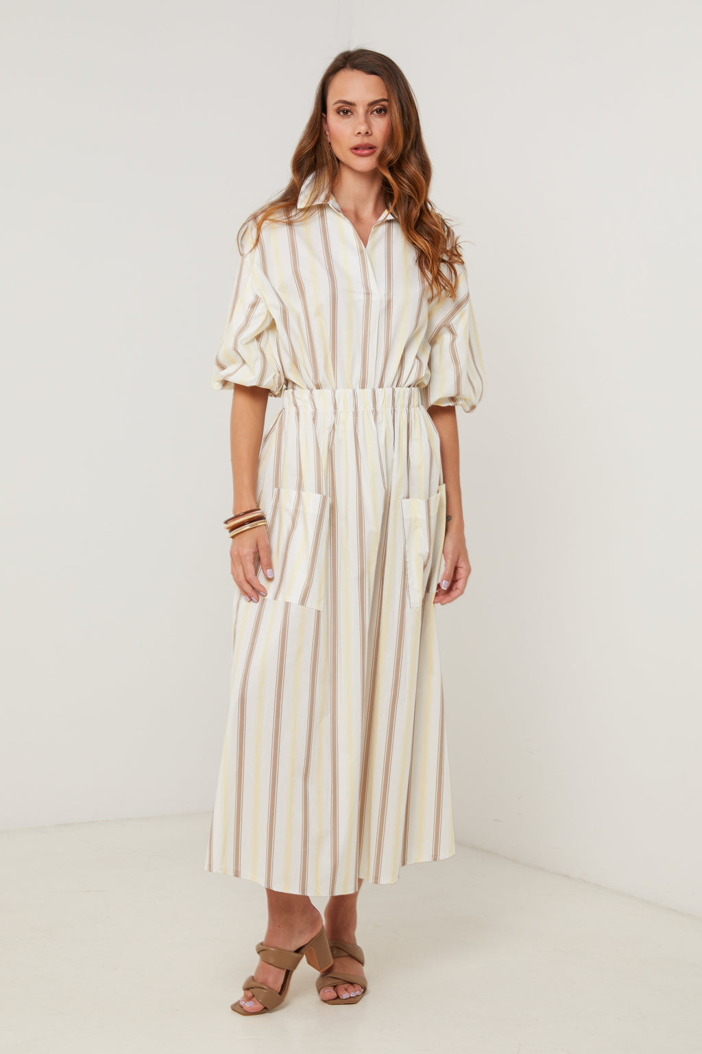 Top - Blanco Amarillo - Mujer