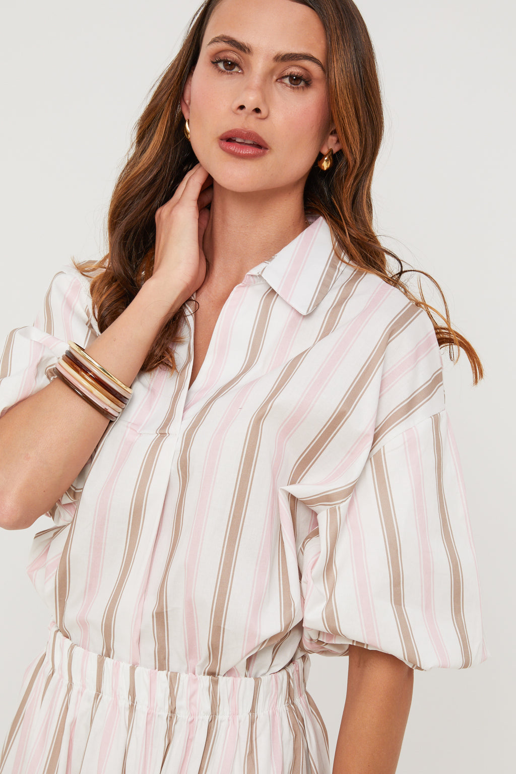 Top - White Pink - Women