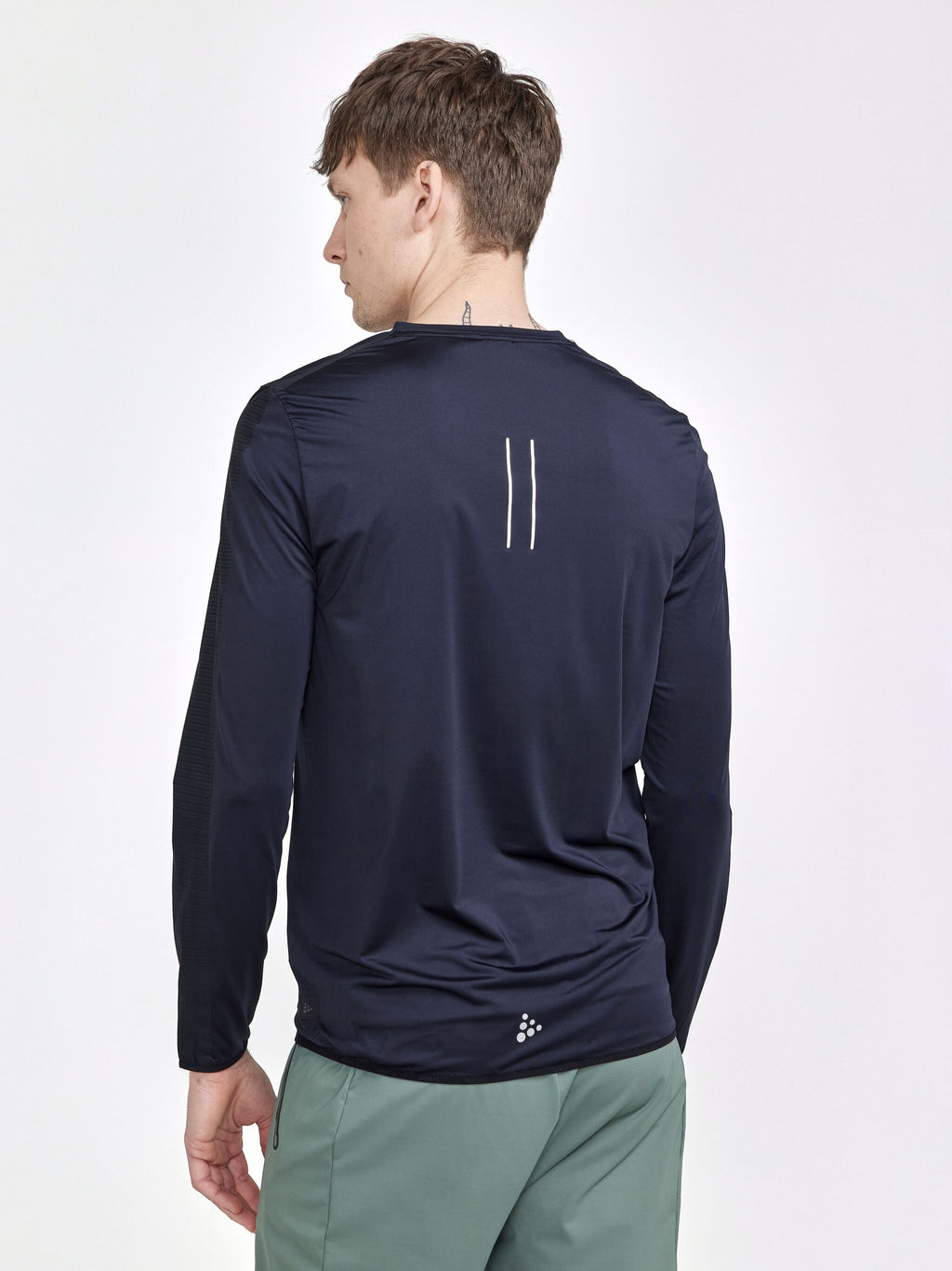 Pro Hypervent Long-Sleeved Windproof T-Shirt - Blue - Men's