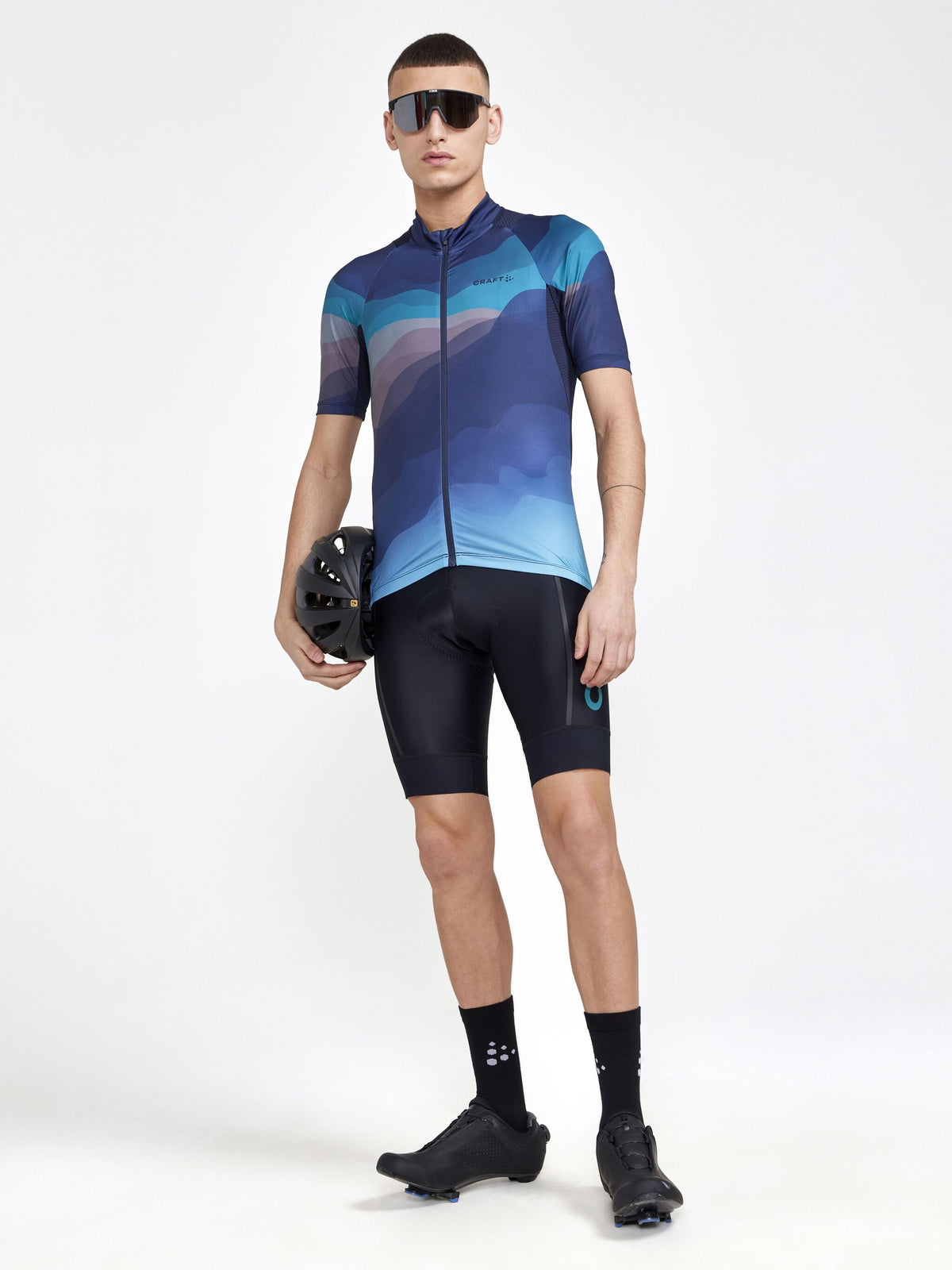Maillot de ciclismo Graphic Adv Endur - Aqu - Hombre