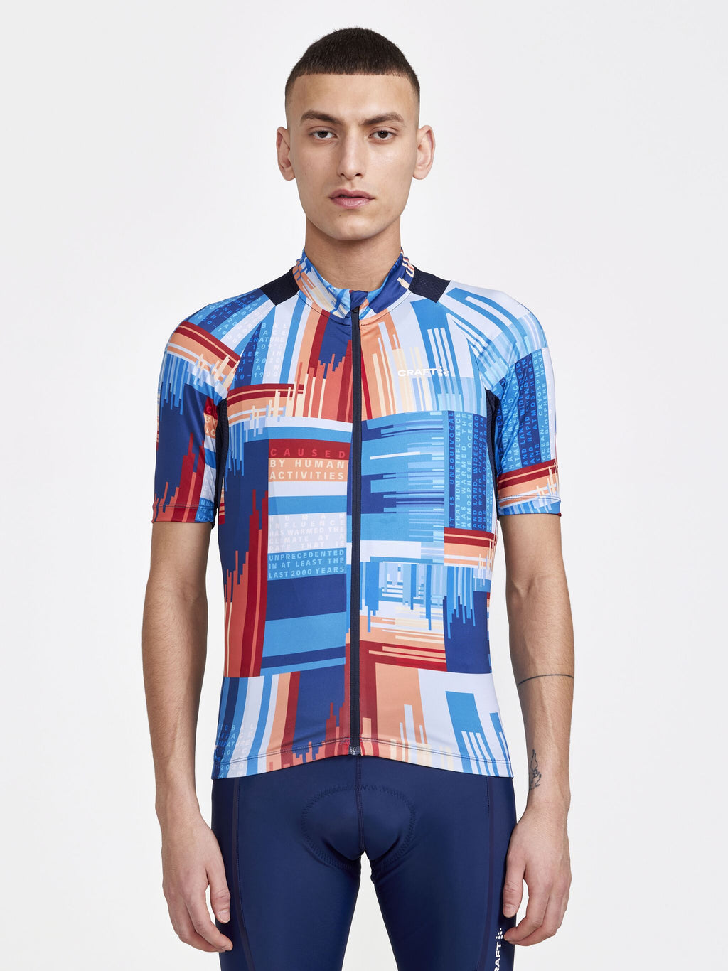 ADV Endur Graphic Cycling Jersey - Bla - Men