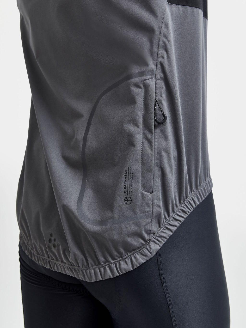 Veste Imperméable Adv Endur Hydro - Black/Gr - Homme