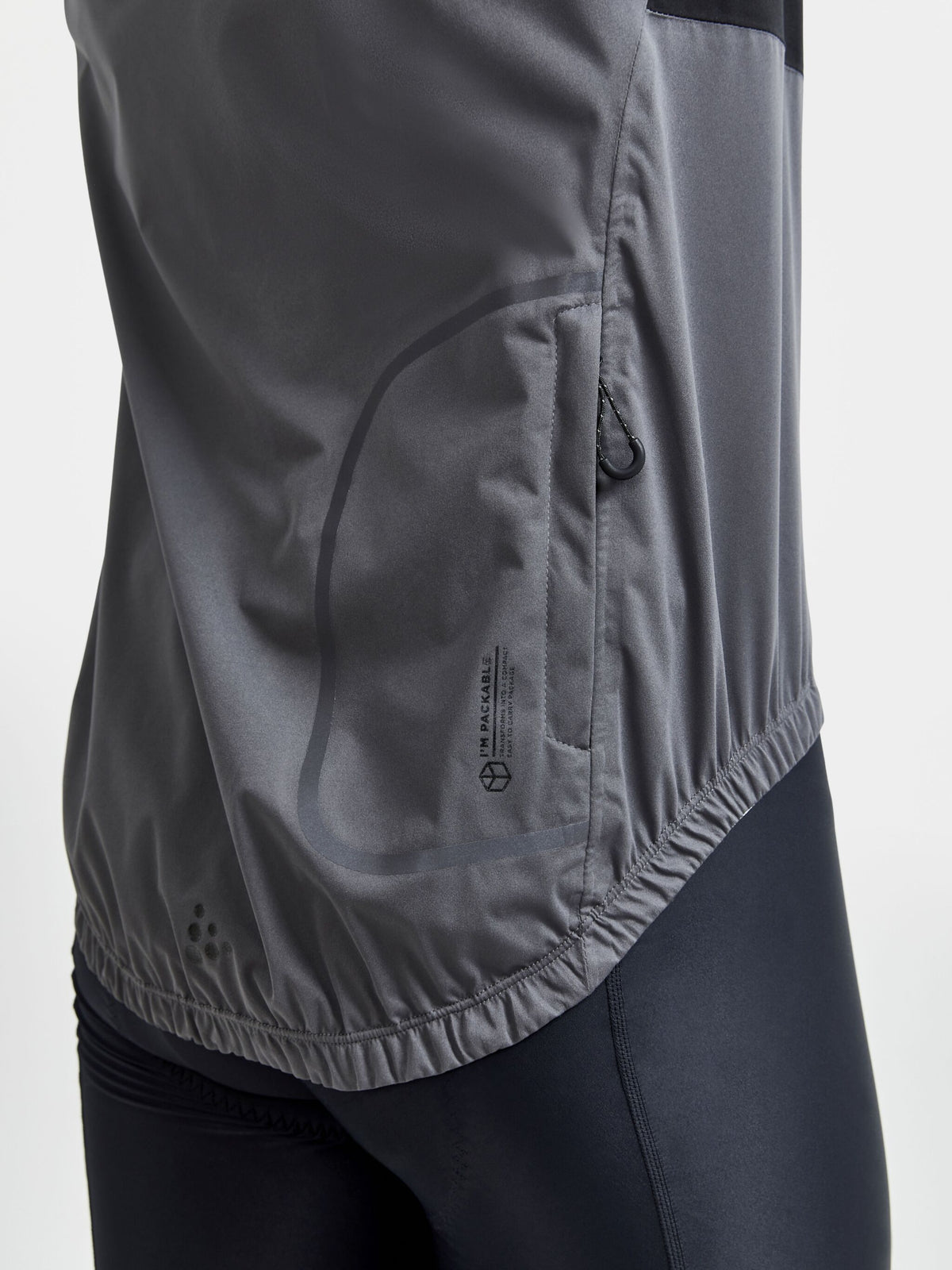 Veste Imperméable Adv Endur Hydro - Black/Gr - Homme