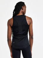 Camiseta sin mangas Core Endur - Negro - Mujer