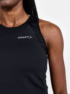 Camiseta sin mangas Core Endur - Negro - Mujer